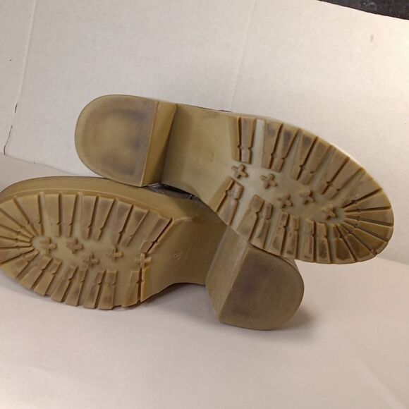 Journee Comfortfoam JAQUIE Vegan Leather Platform Bootie Sz 9 - Picture 5 of 9